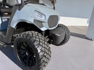 Cement Gray Contender Sport Golf Cart 03